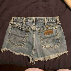 Wrangler cut offs